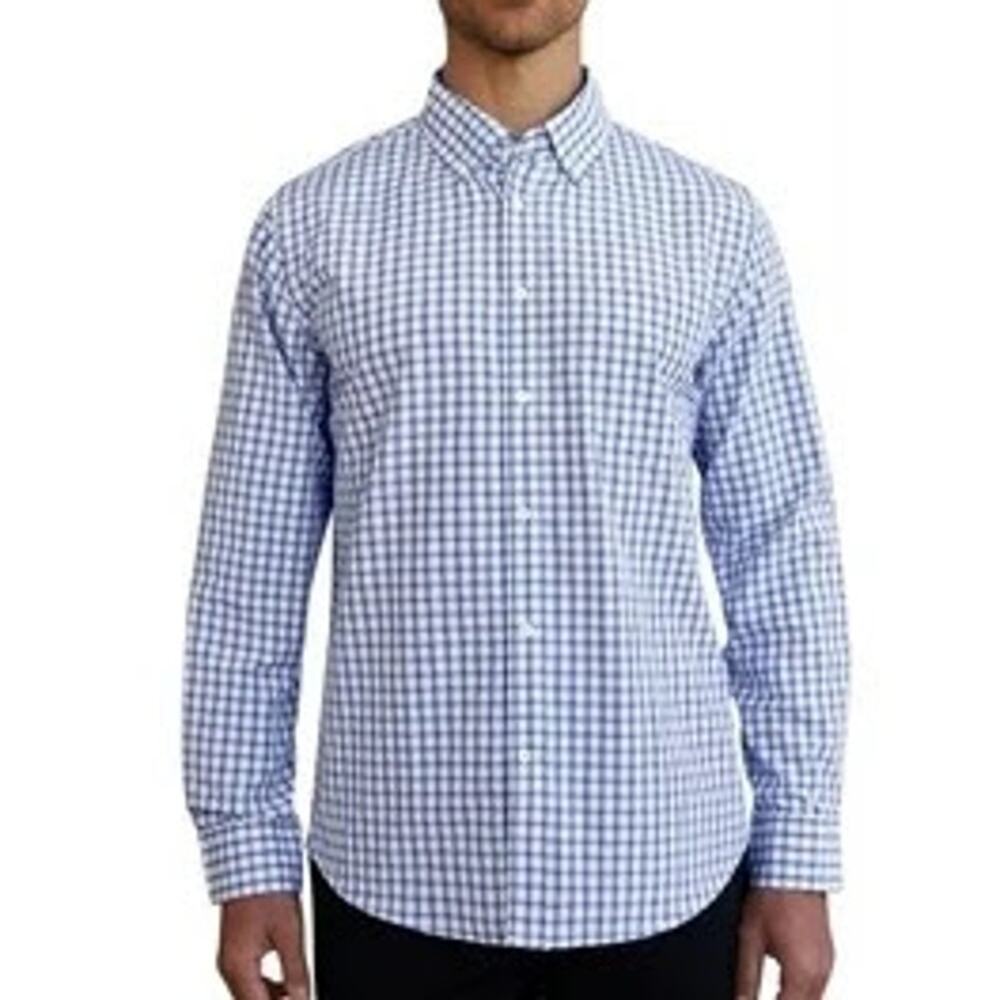 Vintage Wrangler Men's Long Sleeve‎ Button Down - Size L